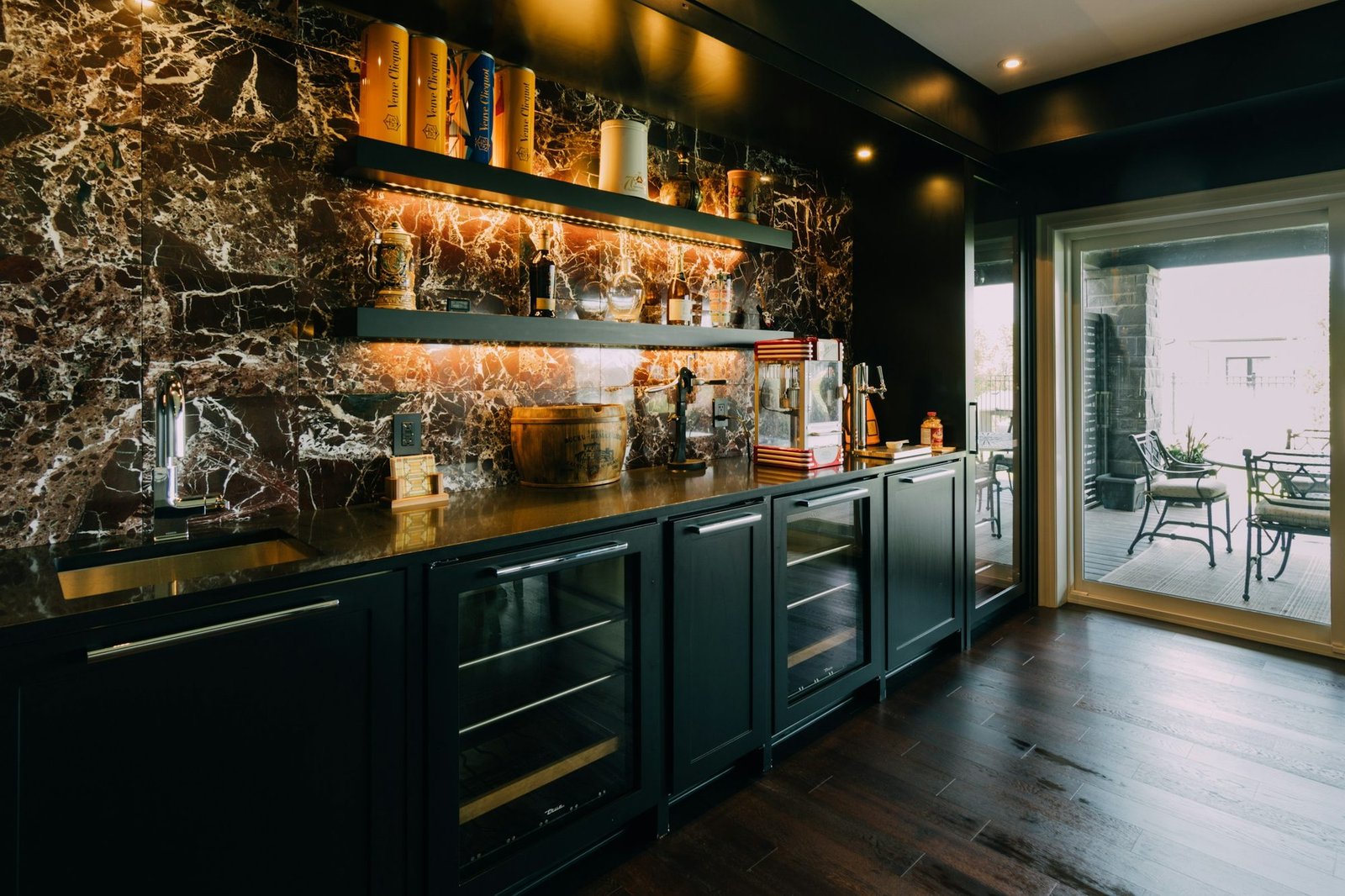 Luxury home bar