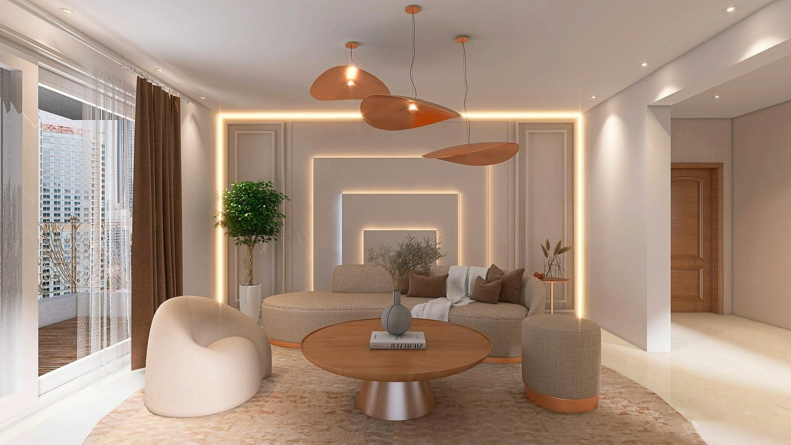 Luxury false ceiling