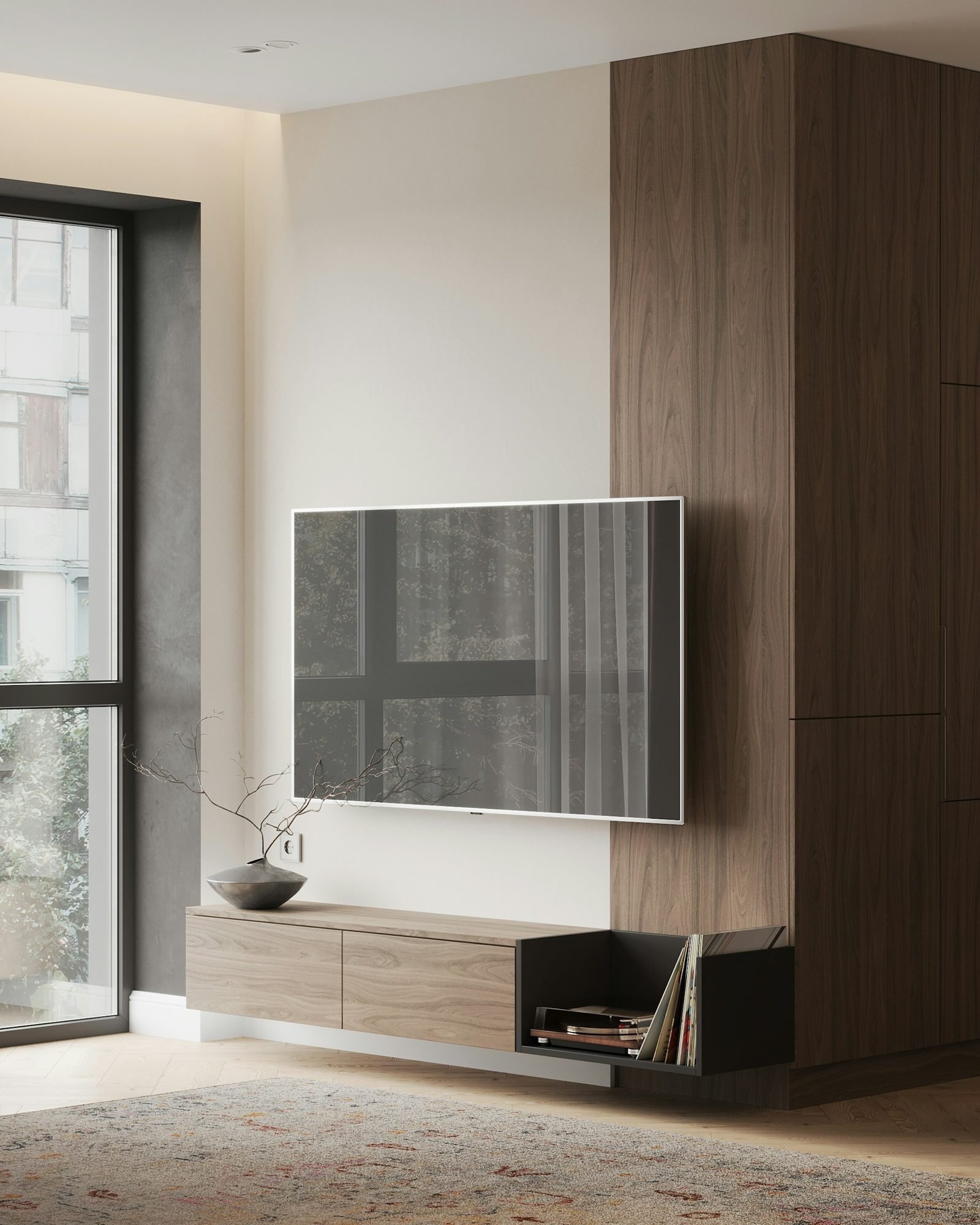 Modern TV unit