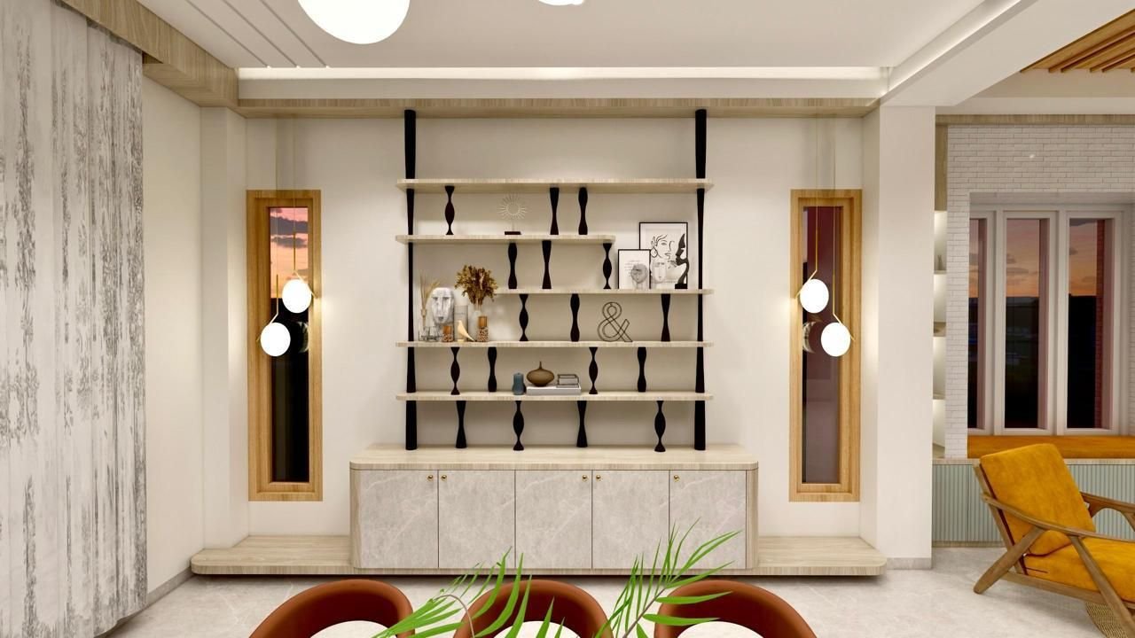 Apartment interior design by HN Designs